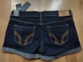 Дамски къси дънки Hollister 25 размер - с етикет, снимка 1 - Къси панталони и бермуди - 37358183