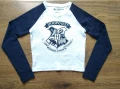 Оригинален кроп топ блуза Хари Потър Harry Potter Hogwarts, размер S, снимка 1