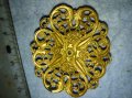 СТАРА БРОНЗОВА АЖУРНА МАЙСТОРСКА ИЗРАБОТКА РЕТРО АПЛИКАЦИЯ НАКИТ БИЖУ УКРАШЕНИЕ 38891, снимка 4