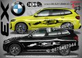 BMW X3 стикери надписи лепенки фолио SK-SJV1-BMW-X3