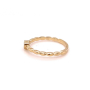 Златен дамски пръстен 1,67гр. размер:54 14кр. проба:585 модел:21987-5, снимка 3