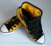 Високи жълти кецове Converse, снимка 1