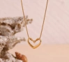 Елегантно колие със сърце от медицинска стомана, снимка 4