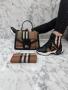 дамски комплект маратонки, чанта и портмоне Burberry , снимка 6