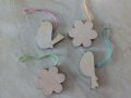 Нови дървенни Арт декорации Пеперуди,цветя,пиленца и др, снимка 4
