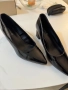 Черни обувки естествен лак, снимка 5