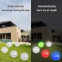 Hawofly 2 броя плаващи LED светлини за басейн, соларни надуваеми топки, 16 цвята, дистанционно, снимка 2