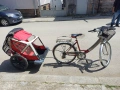 Продавам колело със ремарке, снимка 1