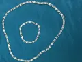 Нов модел, страхотен сребърен комплект. В кутия, снимка 2
