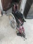 Инвалидна количка и стол с подлога, снимка 1 - Инвалидни колички - 36767331