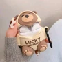 Луксозен силиконов калъф кейс за airpods 1, 2 Mече Teddy bear, снимка 2