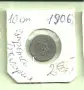 МОНЕТИ - циркулирали , 1906 год, снимка 2