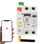 Jadeshay WiFi дефектнотокова защита 40A 30mA 2P, снимка 1