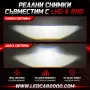 LED крушки H4 Mini с CSP LED технология – размер като оригиналната H4 крушка, снимка 12