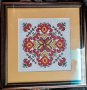 български шевици в рамка, национална шевица, българска бродерия, кукер, снимка 7