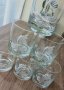 6 стъклени чаши , снимка 1 - Сервизи - 37750472