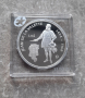 Възпоменателна сребърна монета 5 Liri Jean de la Valette, снимка 1