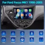 Мултимедия за Ford Focus, 1998-2005, Двоен дин, Навигация, дисплей, плеър, екран, Android, Андроид, снимка 5