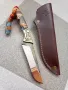 Ръчно изработен ловен нож от N690co стомана KD handmade knives ловни ножове, снимка 1