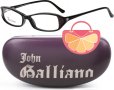 ПРОМО 🍊 JOHN GALLIANO 🍊 Оригинални елегантни дамски рамки за очила THE BLACK CAT нови с кутия, снимка 8