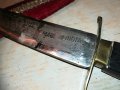 КОЛЕКЦИОНЕРСКА красива кама-нож-сабя, снимка 6