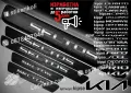 ПРАГОВЕ карбон KIA SOUL фолио стикери kipso, снимка 18