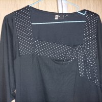 Макси памучна блуза, снимка 3 - Блузи с дълъг ръкав и пуловери - 40630093