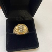 Мъжки златен пръстен 9,43 гр, снимка 1 - Пръстени - 40338303