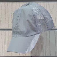 Нова изчистена дишаща шапка с козирка в сив цвят, шушляк, снимка 2 - Шапки - 37514808