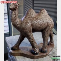 Градинска фигура камила от бетон, снимка 3 - Градински мебели, декорация  - 38963023