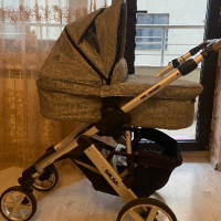 Бебешка количка 3 в 1 ABC Design, Salsa +, снимка 1 - Детски колички - 44617844