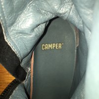 Camper оригинални дамски черни ботуши от естествен велур 39 , снимка 12 - Дамски ботуши - 30704944