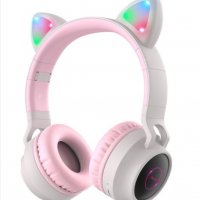 Слушалки Bluetooth Hoco  Cat Ear, снимка 2 - Безжични слушалки - 30200647