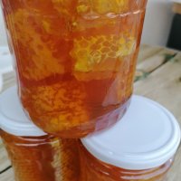 Пчелен мед с восък, снимка 5 - Пчелни продукти - 33895079