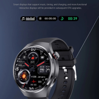 Smart часовник GT4 PRO Steel, снимка 3 - Смарт часовници - 44667682