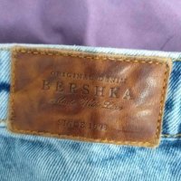 Bershka накъсани дънки лек потур 36 (S), снимка 16 - Дънки - 30438834