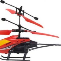 НОВО! Индукционен хеликоптер с дистанционно управление 2в1 с LED освет, снимка 4 - Влакчета, самолети, хеликоптери - 29464612