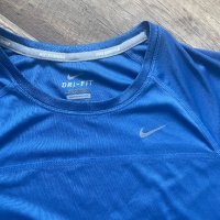 Синя тениска Nike, снимка 4 - Тениски - 42624453