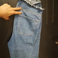Дънки mom jeans без колан , снимка 1 - Дънки - 29346758