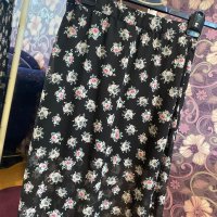 H&M нова дълга флорална пола , снимка 3 - Поли - 30007436