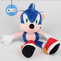 ПРОМОЦИЯ! Плюшена кукла на таралежа Соник Sonic Toys СИН ТАРАЛЕЖ! , снимка 4 - Плюшени играчки - 30134331