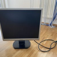 LCD 19" Mонитори Philips Brilliance 190S перфектни (гаранция, безплатна доставка) - 30лв, снимка 1 - Монитори - 39668155