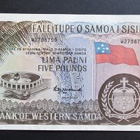 Самоа. 5 паунда . 1963 - 2020 г. UNC., снимка 1 - Нумизматика и бонистика - 42202820