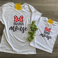 Комплект еднакви тениски за майка и дъщеря, комплект МАМА И АЗ, снимка 7 - Детски тениски и потници - 36898736