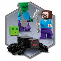LEGO® Minecraft™ 21166 - Изоставената мина, снимка 8 - Конструктори - 38927925