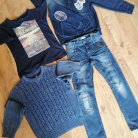 Марков сет от дрешки за 6-7 годишно момче+подарък зимно яке , снимка 2 - Детски комплекти - 31897883