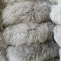Палто на 3 части естествен косъм  , снимка 4 - Палта, манта - 42887564