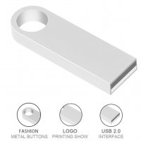 64GB U-Disk Flash USB Drive Удароустойчива Водоустойчива Метална Флашка Ключодържател 58~60GB , снимка 2 - USB Flash памети - 37257041