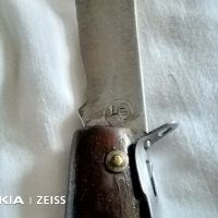 Старо ножче чикия от соца 240х100 ръчна изработка с маркировка, снимка 10 - Ножове - 31519872