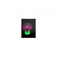 Плазмена топка Plasma Light, Сменяща цвят при допир, Многоцветна - код 0647, снимка 1 - Декорация за дома - 34445667